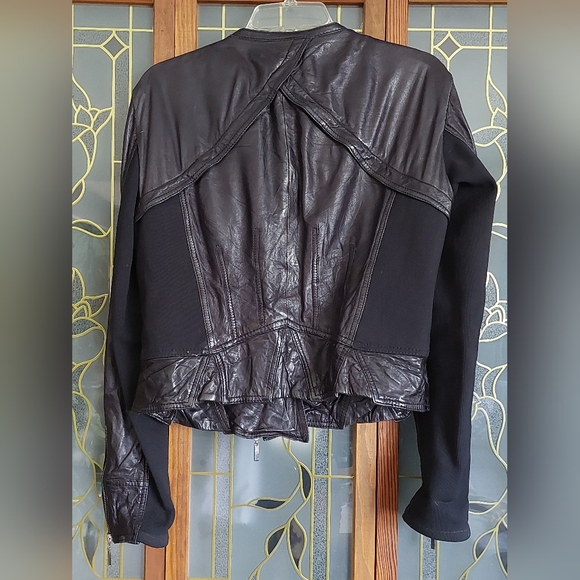 Cache Leather Jacket Sz. M - Picture 2 of 7